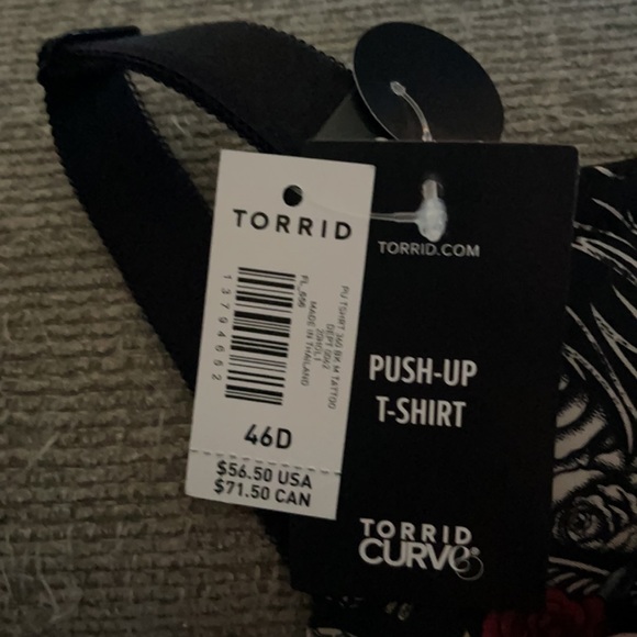 NWT Torrid Curve Push-Up T-Shirt Bra - Picture 5 of 7